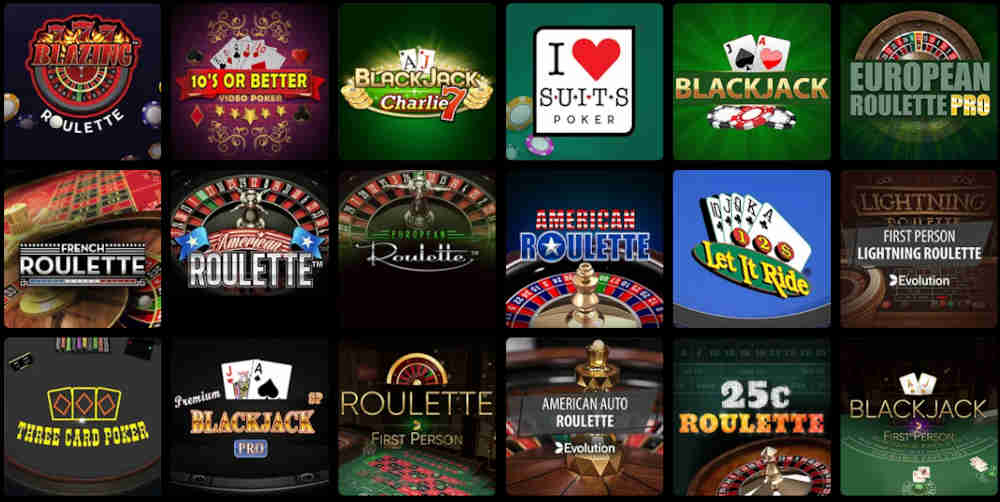 Pick your roulette game at BetMGM Casino